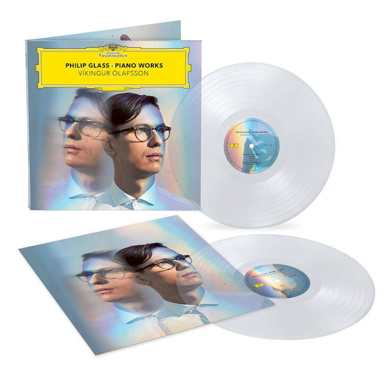 Vikingur Olafsson - Philip glass: piano works (Crystal Clear 180g, High Quality, Coloured Vinyl LP)