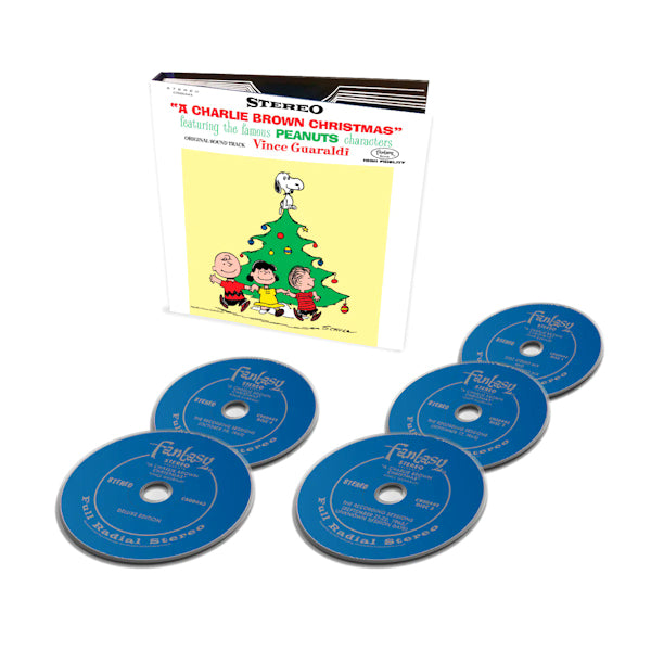 Vince Guaraldi - A charlie brown christmas (.. Brown Christmas / 4cd+Blu-Ray, Box Set, Deluxe Edition, Remastered, CD+Bluray CD)