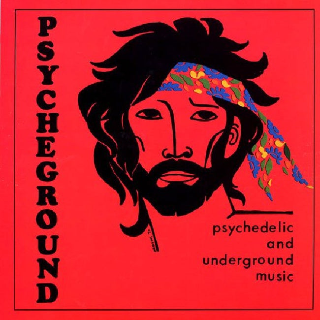 Psycheground Group - Psychedelic and underground music (.. Underground Music / Rsd 21 / Ltd.Ed.Red Vinyl LP)