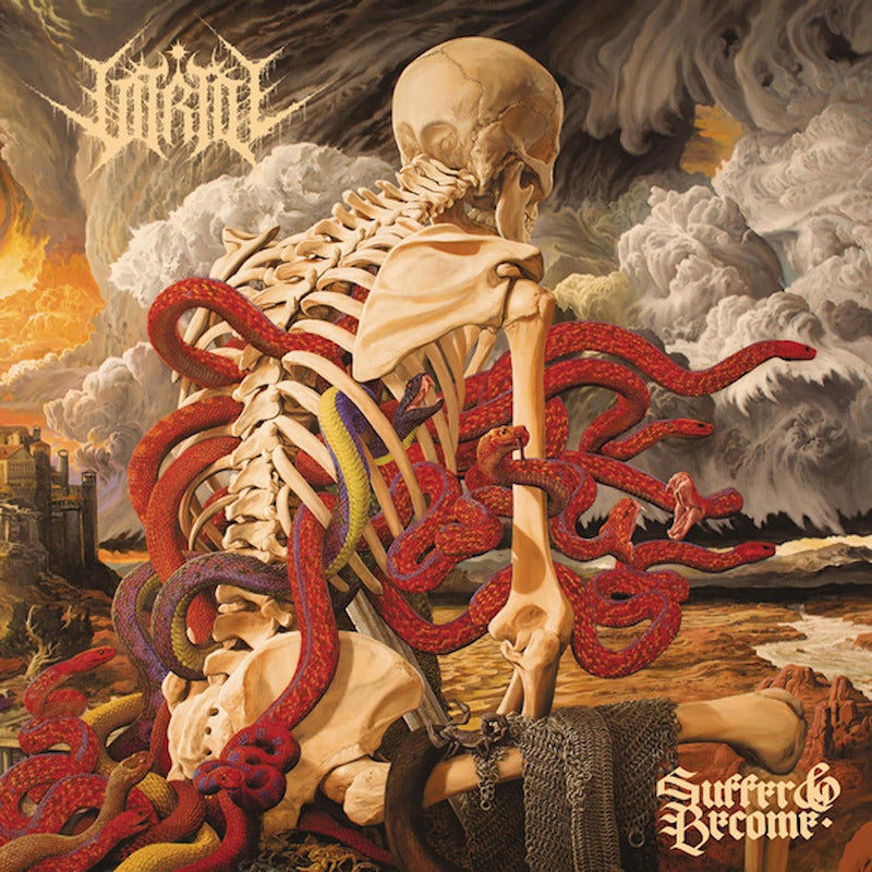 Vitriol - Suffer & become (Deep Blood Red, Limited Edition, Coloured Vinyl LP)