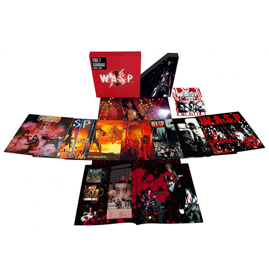 W.a.s.p. - The 7 savage: 1984-1992 (Half Speed, Photobook, Box Set LP)