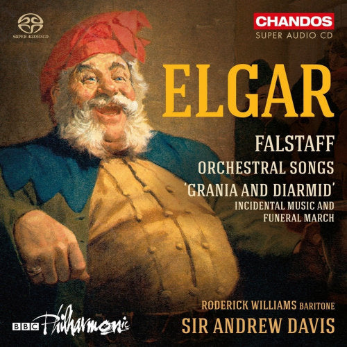 Andrew Davis / Bbc Philharmonic - Elgar: falstaff songs - the wind at dawn (.. Songs - the Wind At Dawn / Roderick Williams, Super Audio CD CD)