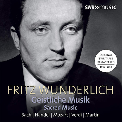 Fritz Wunderlich - Sacred music (Works By Bach/Mozart/Handel A.O. CD)