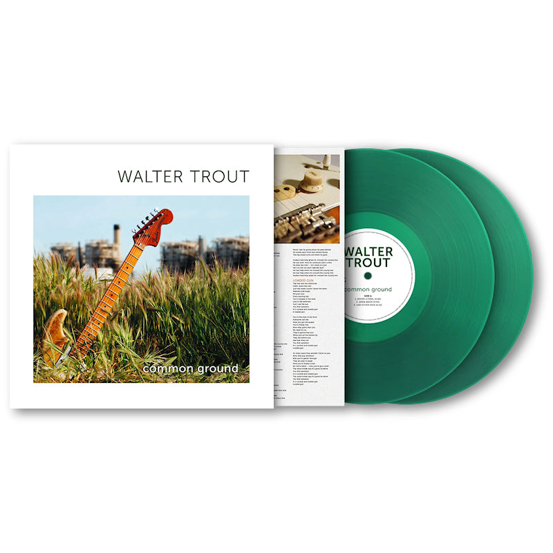 Walter Trout - Common ground (Translucent Green, High Quality, Transparent, Coloured Vinyl, Insert, Anniversary Edition LP)