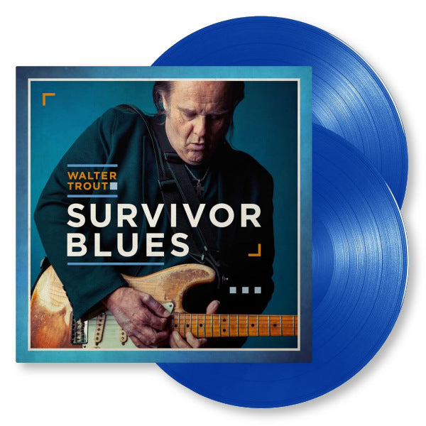 Walter Trout - Survivor blues (Blue Vinyl, Gatefold Sleeve, Coloured Vinyl LP)