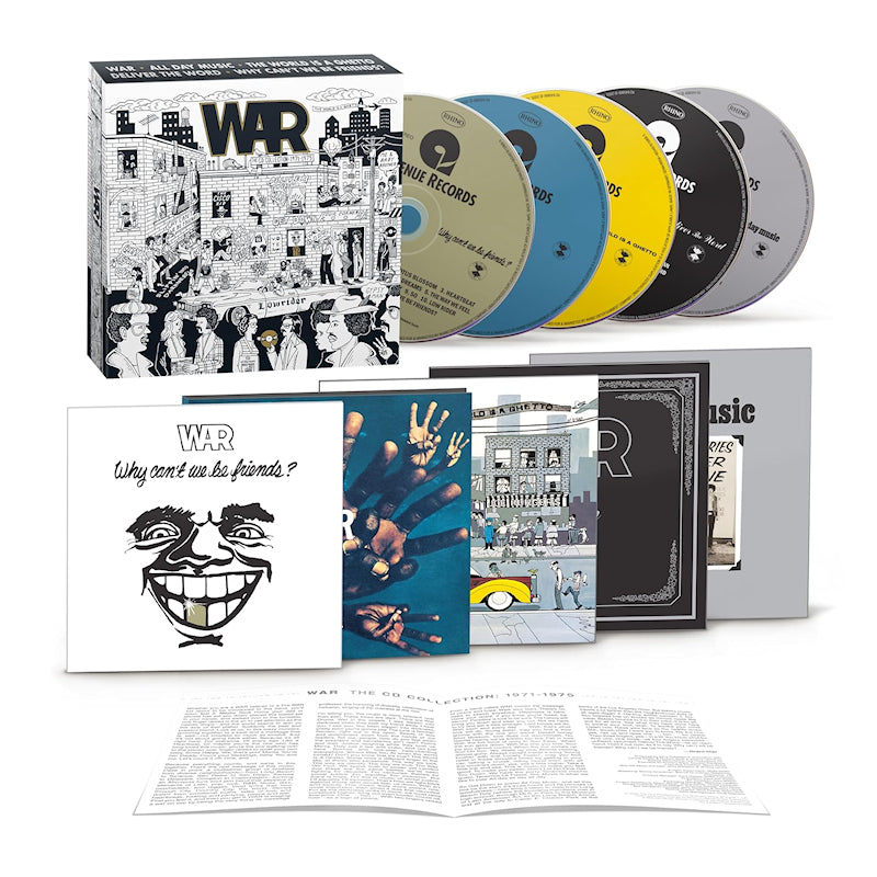 War - The cd collection 1971-1975 (Limited Edition, Box Set CD)