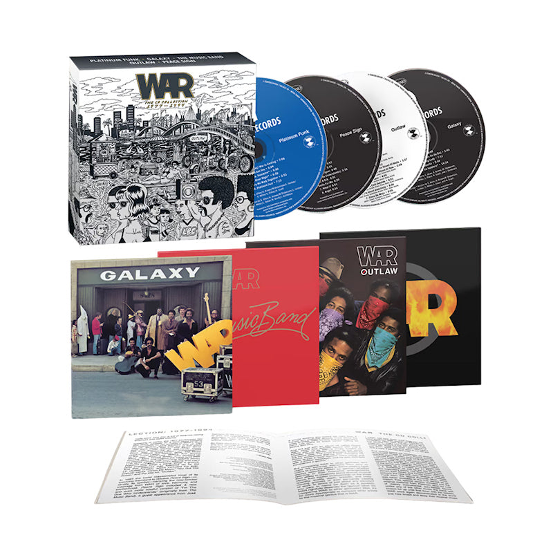 War - The cd collection 1977-1994 (Black Friday, Limited Edition CD)