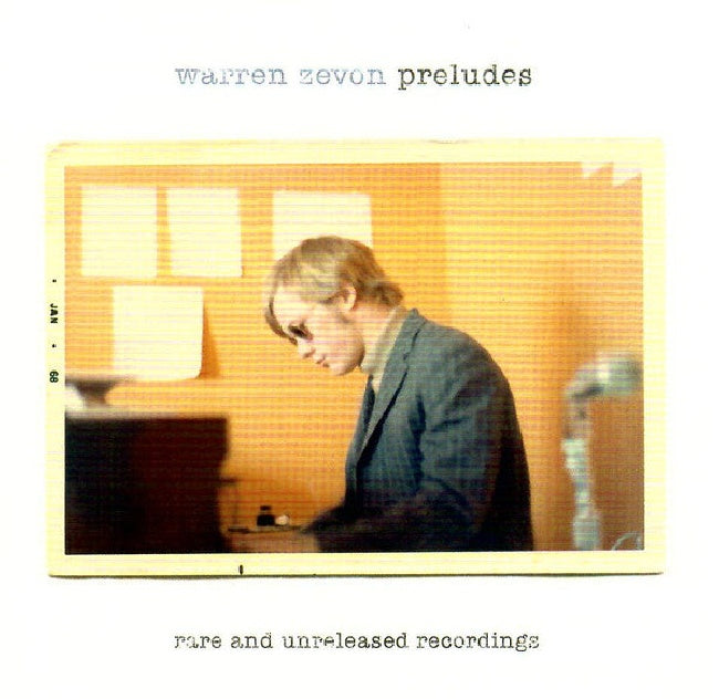 Warren Zevon - Preludes (Cherry Red, Gatefold Sleeve, Coloured Vinyl, Limited Edition LP)