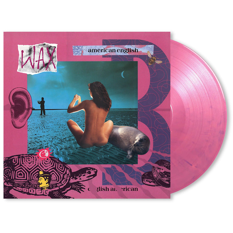 Wax - American english (Pink Purple 180g, High Quality, Insert, Coloured Vinyl LP)