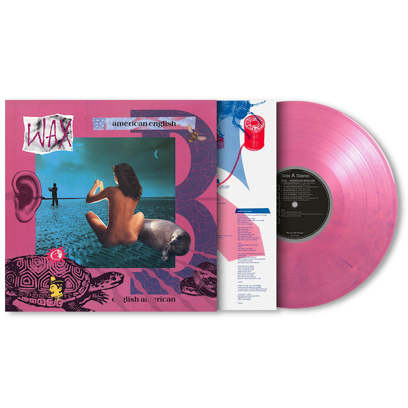 Wax - American english (Pink Purple 180g, High Quality, Insert, Coloured Vinyl LP)