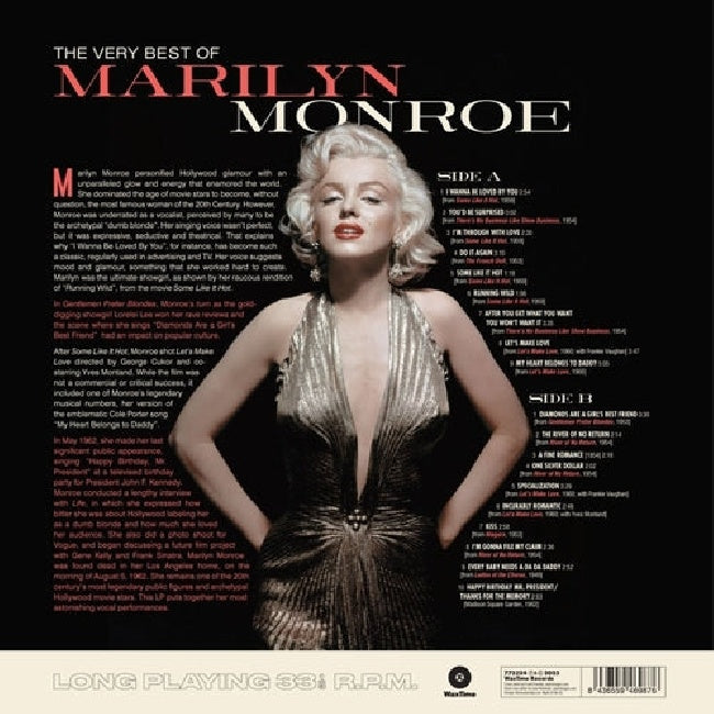 Monroe, Marilyn - Very best of (180gr., High Quality LP)