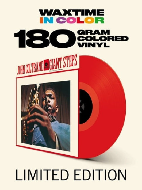 John Coltrane - Giant steps (180gr. Solid Red Vinyl, High Quality, Coloured Vinyl LP)