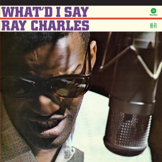 Ray Charles - What i'd say (180gr. Red Vinyl / Incl. 2 Bonus Tracks, High Quality, Coloured Vinyl LP)