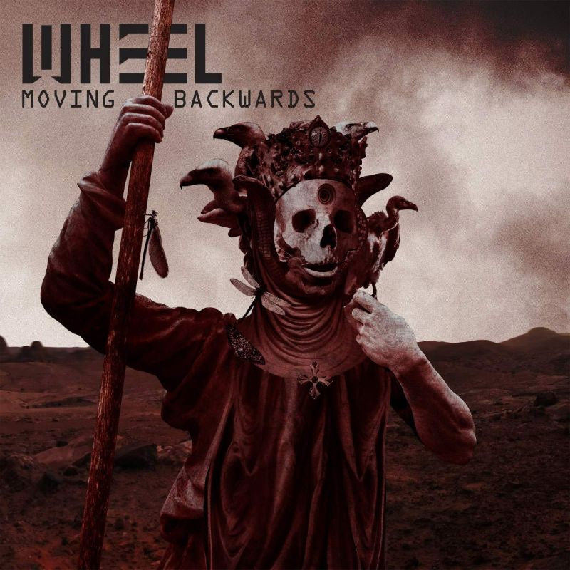 Wheel - Moving backwards (Natural, Transparent, Insert, Coloured Vinyl, Reissue LP)