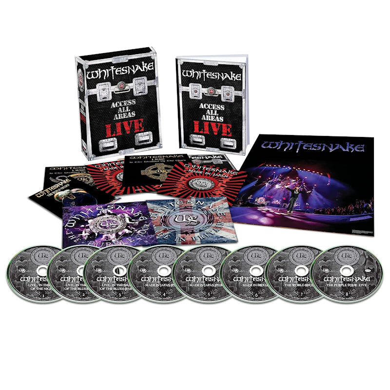 Whitesnake - Access all areas: live (Book Poster(S), Box Set, Limited Edition CD)