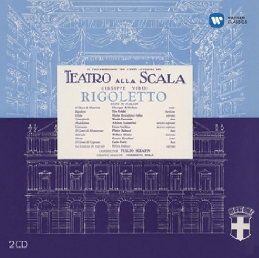 Giuseppe Verdi - Rigoletto (Maria Callas/La Scala Milan/Tullio Serafin (1955) CD)