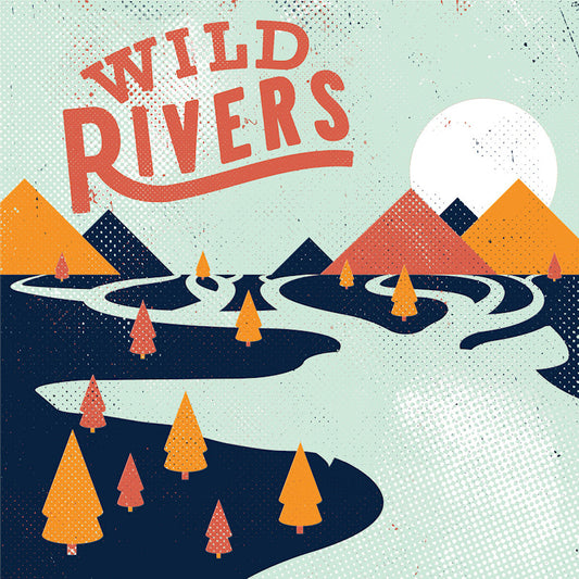 Wild Rivers - Wild rivers (Orange, Eco-Mix, Coloured Vinyl LP)