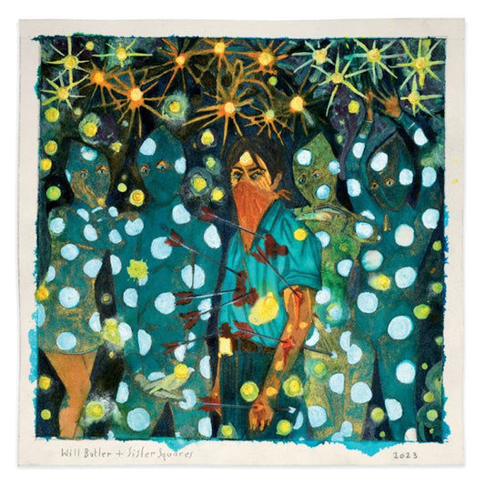 Butler, Will & Sister Squares - Will Butler + Sister Squares -coloured vinyl- (.. Squares / Natural/Blue Swirl, Coloured Vinyl LP)