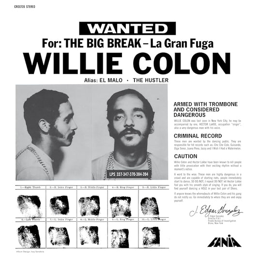 Willie Colon - La gran fuga (180gr., High Quality LP)