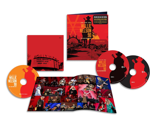 Various Willie Nelson - Long story short: willie nelson 90: live at the hollywood bowl (.. Willie Nelson 90 / 2cd+Blry / Including Booklet CD)