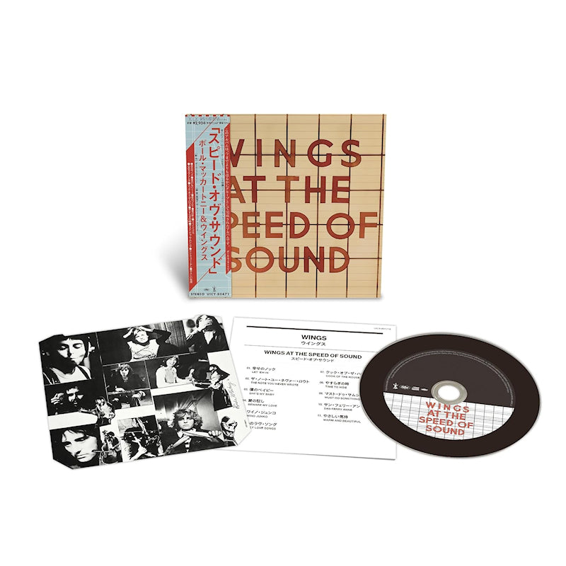 Wings - Wings at the speed of sound (Shm, Shm-CD, Reissue, Limited Edition CD)