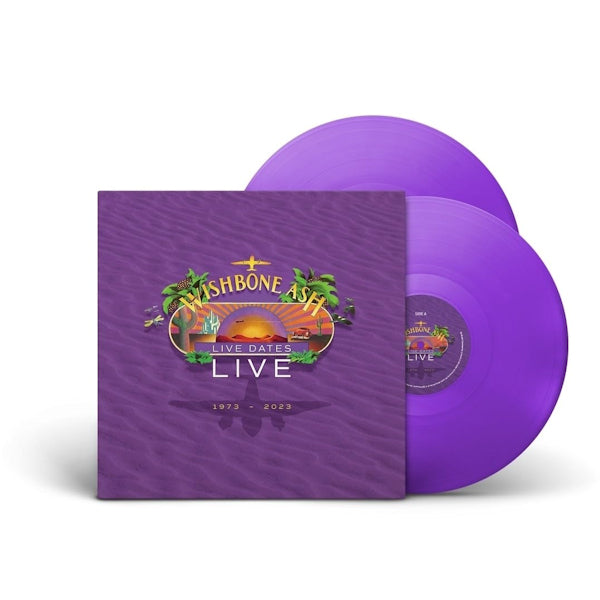 Wishbone Ash - Live dates live 1973 - 2023 -lila vinyl- (Purple Vinyl, Coloured Vinyl LP)