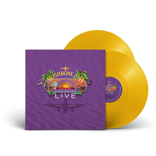 Wishbone Ash - Live dates live 1973 -2023 -yellow vinyl- (Yellow Vinyl, Coloured Vinyl LP)