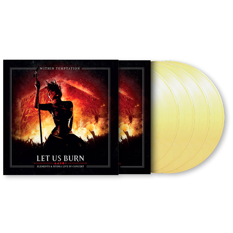 Within Temptation - Let us burn: elements & hydra live in concert (High Quality, Coloured Vinyl, Limited Edition LP)