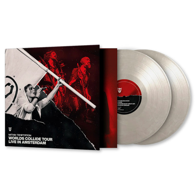 Within Temptation - Worlds collide tour live in amsterdam (White, Gatefold Sleeve, Insert, Coloured Vinyl LP)