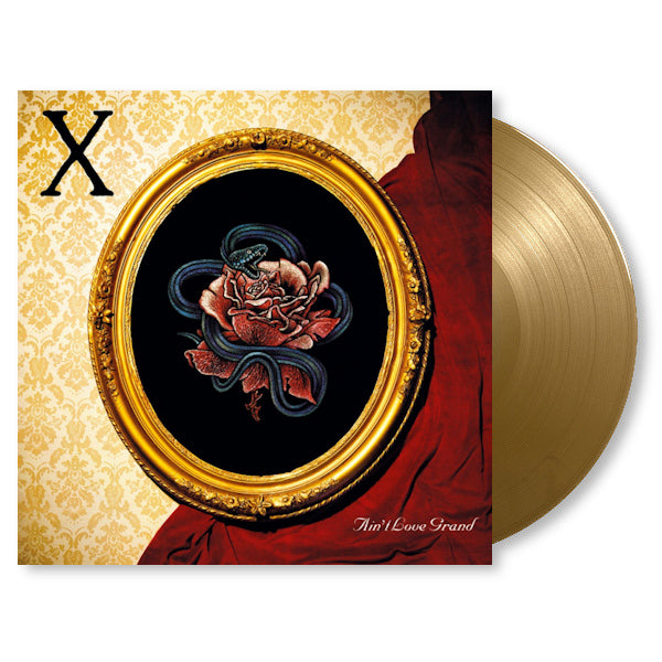 X - Ain't love grand (180gr./1000 Numbered Copies On Gold Coloured Vinyl, High Quality, Coloured Vinyl LP)