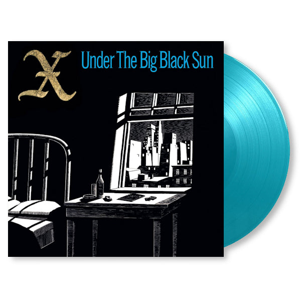 X - Under the big black sun (.. Black Sun//180gr./Insert/1500 Cps Turquoise Coloured, High Quality LP)