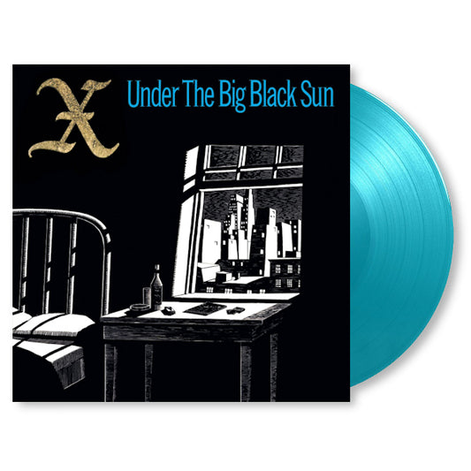 X - Under the big black sun (.. Black Sun//180gr./Insert/1500 Cps Turquoise Coloured, High Quality LP)