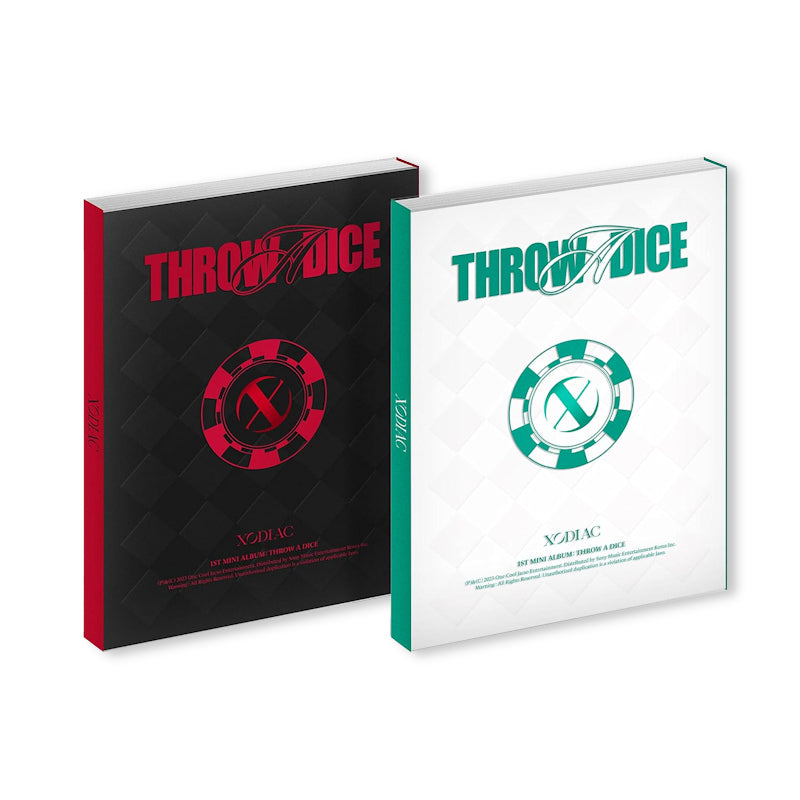 Xodiac - Throw a dice (1st Mini Album / 120pg. Photobook / 2 Versions, Photobook CD)
