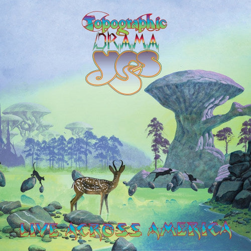 Yes - Topographic drama - live (Gatefold 180gr. , Ft. a Brand New Live Recording, High Quality", "Gatefold Sleeve LP)