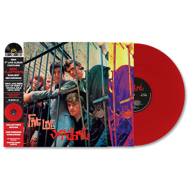 Yardbirds - 5 Live Yardbirds - RED (Red, Coloured Vinyl, Rsd, Limited Edition LP)