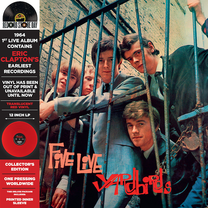 Yardbirds - 5 Live Yardbirds - RED (Red, Coloured Vinyl, Rsd, Limited Edition LP)