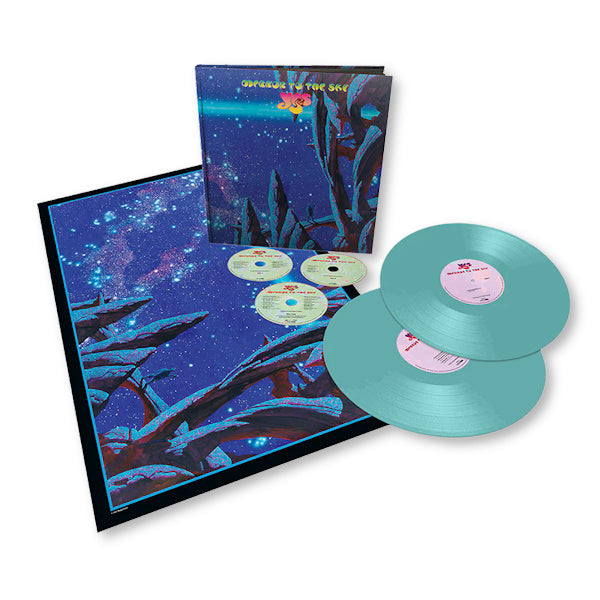 Yes - Mirror to the sky (Transparent Blue 2lp+2cd+Blry Incl. Artbook & Poster, Transparent, Earbook, Coloured Vinyl, Limited Edition, Deluxe Edition LP)