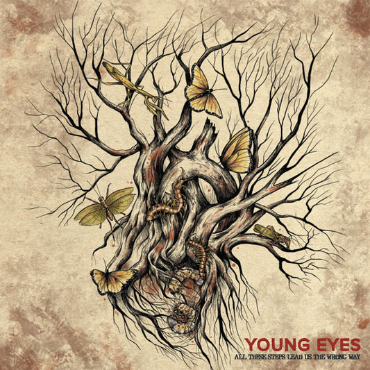 Young Eyes - All these steps lead us the wrong way -white vinyl- (.. Steps Lead Us the Wrong Way / White Vinyl, Coloured Vinyl LP)