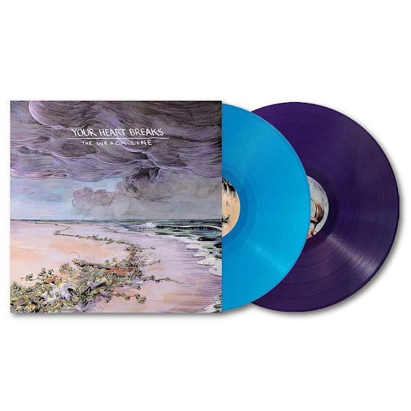 Your Heart Breaks - The wrack line (Purple & Teal Vinyl, Coloured Vinyl LP)