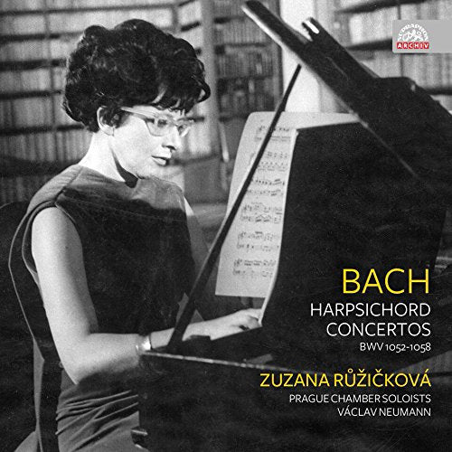 Johann Sebastian Bach - Harpsichord concertos (Zuzana Ruzickova CD)