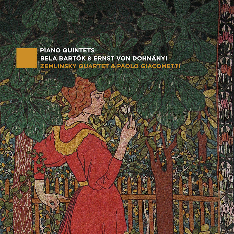 Zemlinsky Quartet & Paolo Giacometti - Bela bartok & ernst von dohnanyi: piano quintets (Digipak CD)