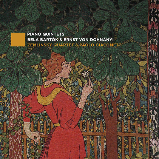 Zemlinsky Quartet & Paolo Giacometti - Bela bartok & ernst von dohnanyi: piano quintets (Digipak CD)