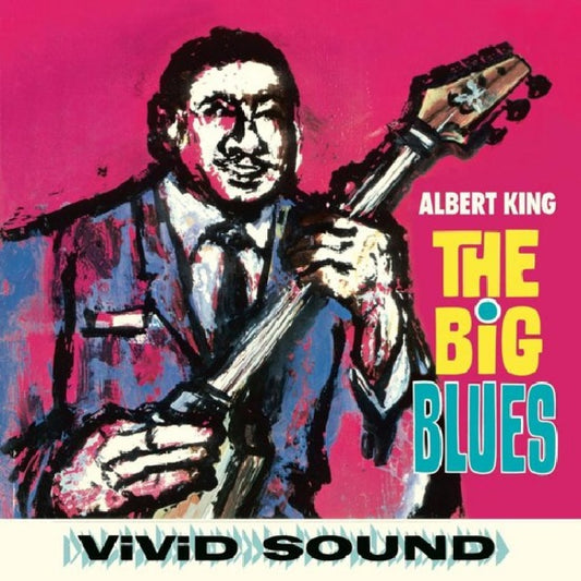 Albert King - Big blues (Blue Vinyl/ 180gr./ 2 Bonus Tracks, High Quality, Coloured Vinyl LP)