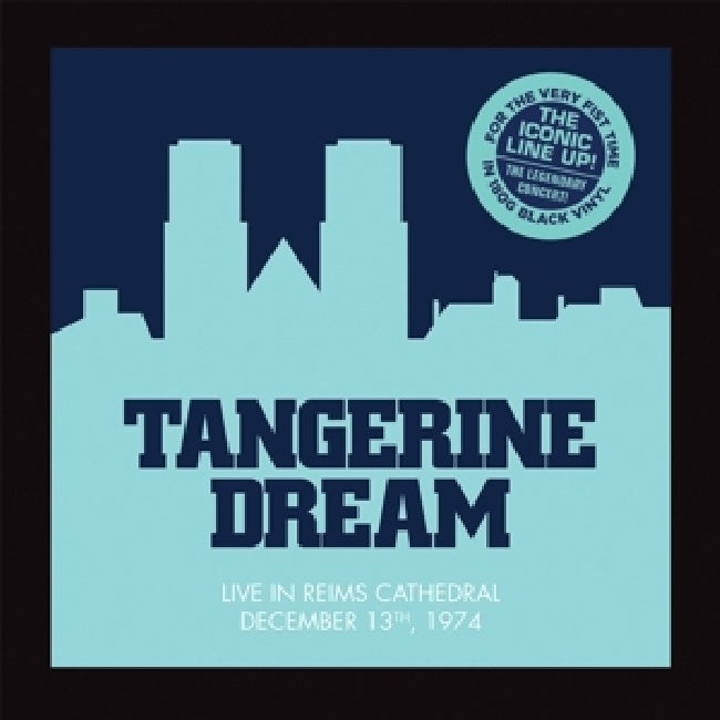 Tangerine Dream - Live at the reims cathedral 1974 (.. Cathedral 1974 / 180gr. / Incl. 16pgs Booklet, High Quality, Gatefold Sleeve LP)