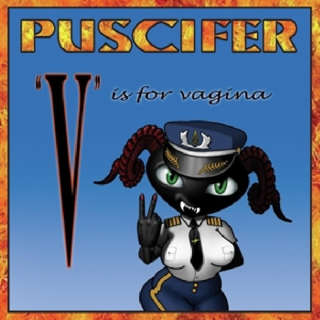 Puscifer - V is for vagina (Sky Blue With Black Smoke Vinyl LP)
