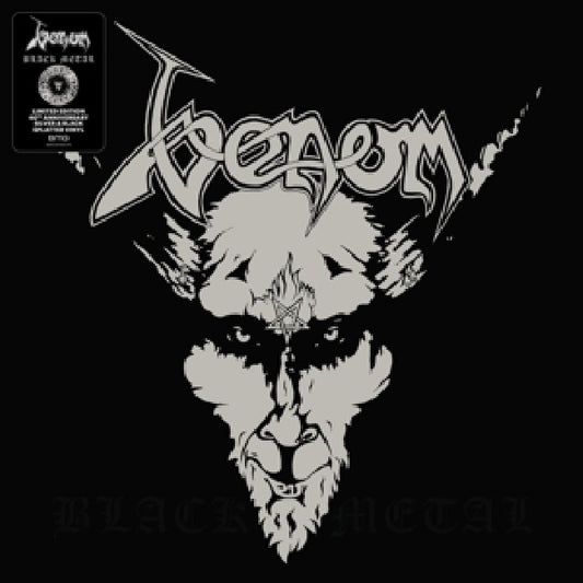 Venom - Black metal (Silver & Black Splatter Vinyl/40th Anniversary LP)