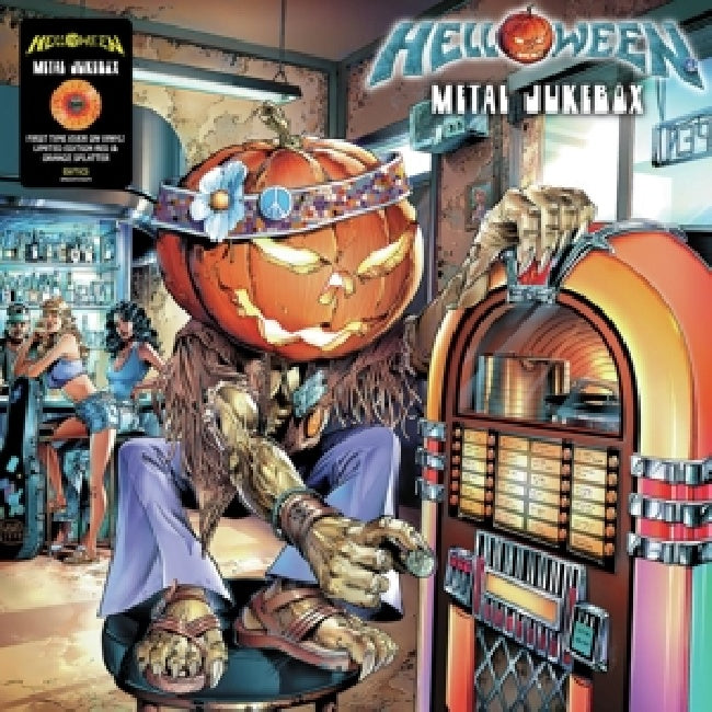 Helloween - Metal jukebox (Orange & Red Splatter, Coloured Vinyl LP)