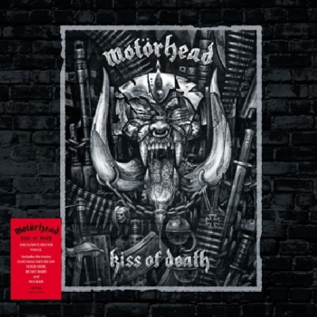 Motorhead - Kiss of  death (Silver Vinyl, Coloured Vinyl LP)