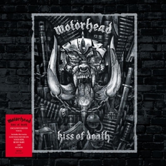 Motorhead - Kiss of  death (Silver Vinyl, Coloured Vinyl LP)