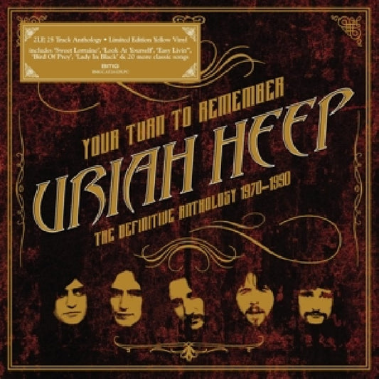 Uriah Heep - Definitive anthology 1970-1990 (.. 1970-1990/ Yellow Vinyl, Coloured Vinyl LP)